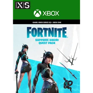 Fortnite Sapphire Hagiri Quest Pack