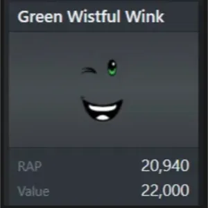 Green Wistful Wink Lim