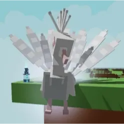 Albino Peacock