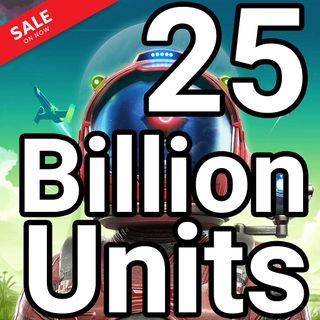 25 Billion Units (500 AI Valves) - PC, XBOX, PS4 & PS5 | No Mans Sky