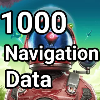 No Mans Sky | 1000 Navigation Data - PC, XBOX, PS4, PS5