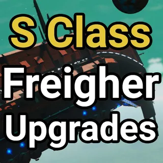 Freighter: 105 S-Class Upgrades + Storage + Fuel | No Man's Sky