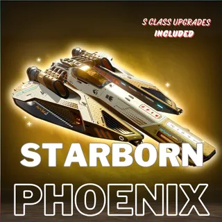 Starborn Phoenix + 80 S-Class Upgrades + 200 Storage | No Man's Sky