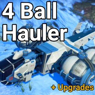 No Mans Sky | 48 Slot 4 Ball Hauler S Class + UPGRADES! - XBOX, PC, PS4 & PS5