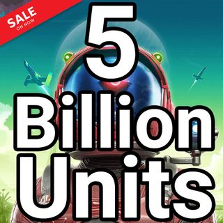 5 Billion Units (500 AI Valves) - PC, XBOX, PS4 & PS5 | No Mans Sky