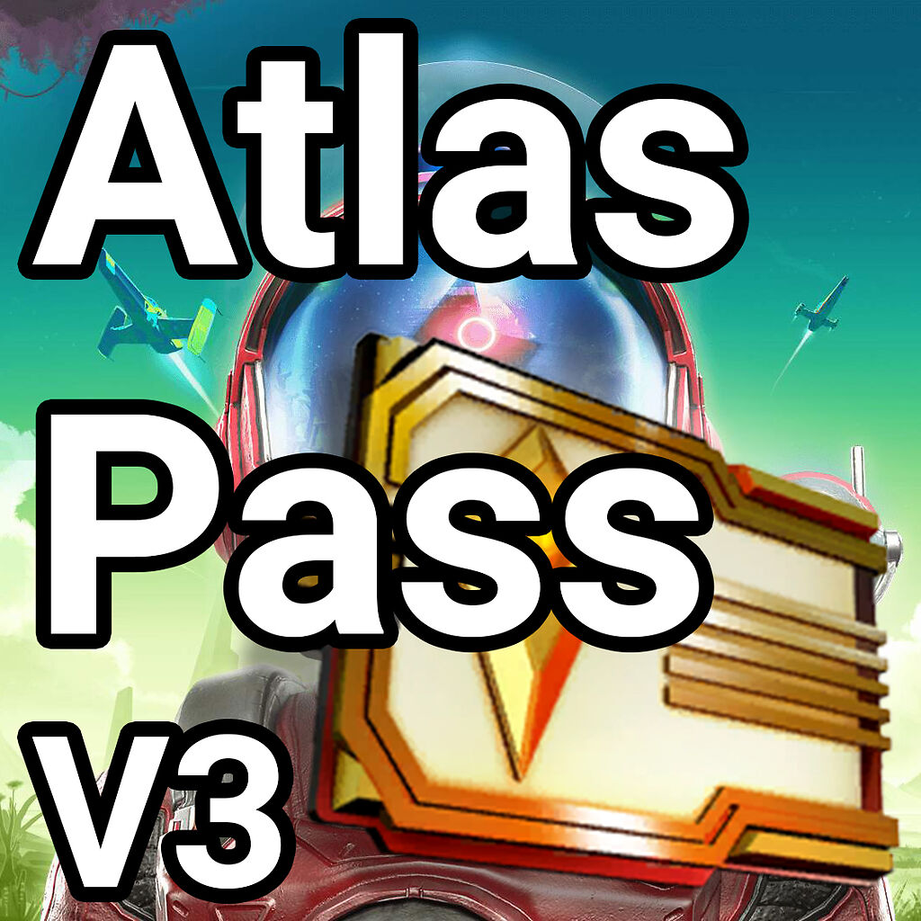 Atlas Pass V3 (+V1, V2) 15 Passes PC, XBOX, PS4, PS5 No Mans Sky