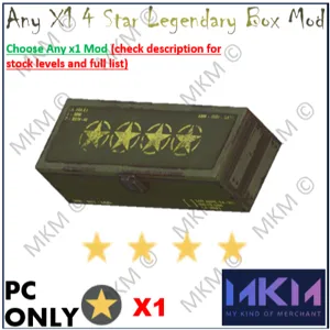 Any X1 4* Legendary Mod