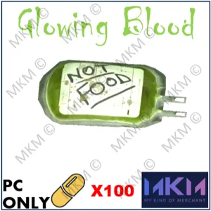 X100 Glowing Blood