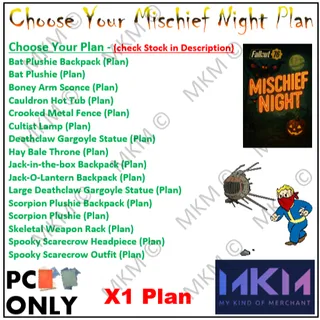 Any X1 Mischief Plan