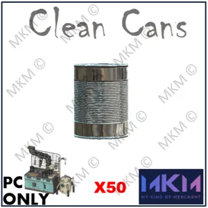 X50 Clean Cans