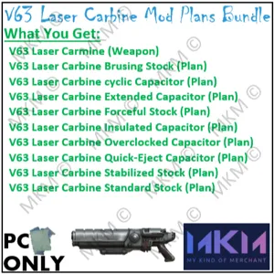 V63 Laser Carbine Bundle