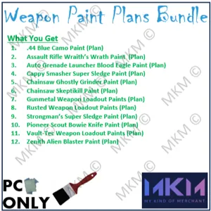 Weapon Paint Plan Bundle