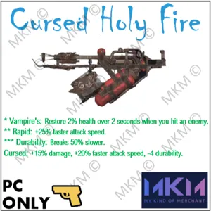 Cursed Holy Fire