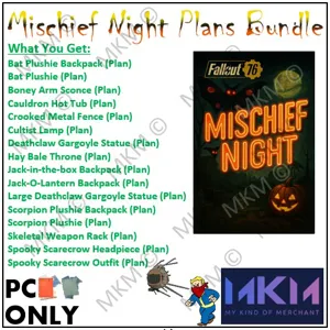 Mischief Night Plan Bund
