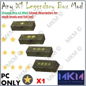 Any X1 Legendary Mod