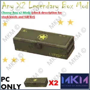 Any X2 Legendary Box Mod