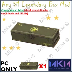 Any X1 Legendary Box Mod