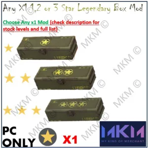 Any X1 Legendary Mod