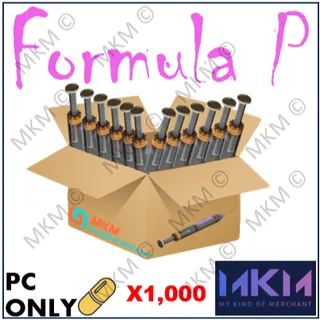 X1,000 Formula P