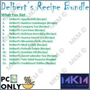Delbert’s Recipe Bundle