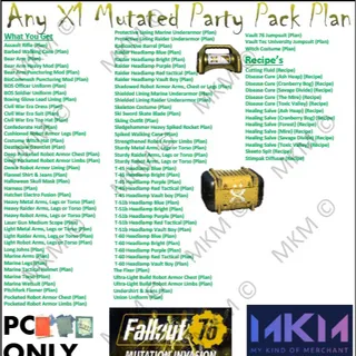 Any X1 Mutation Inv Plan