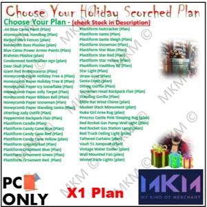 Any X1 Holiday Gift Plan