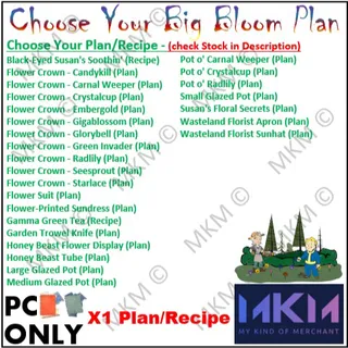 Any X1 Big Bloom Plan