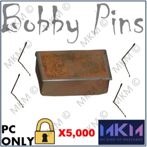 X5,000 Bobby Pins