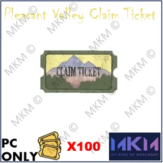 X100 PV claim ticket