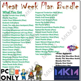 Meat Week Plan Bundle