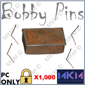 X1,000 Bobby Pins