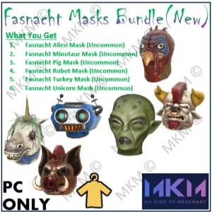 Fasnacht Mask Bundle 2