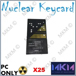 X25 Nuclear Keycards