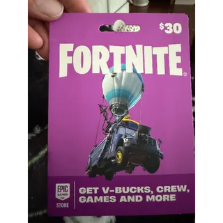 $30.00 USD Fortnite Giftcard Immediate Delivery