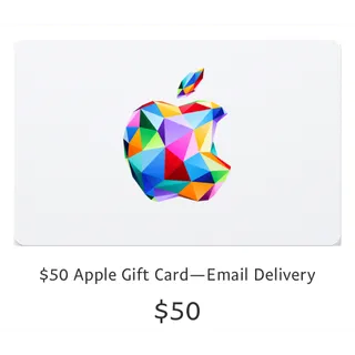 $50.00 USD Apple