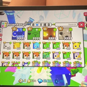 Pet sim 99 Inventory