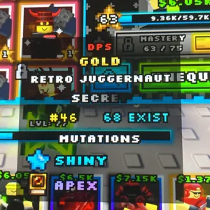 Shiny retro juggernaut