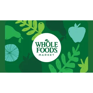 $100 Instant Delivery – Whole Foods Market Gift Card – IN-STORE USE – US & Canada
