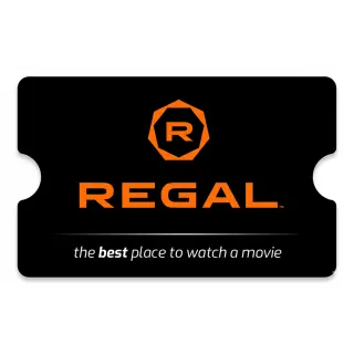 Regal Cinemas Gift Card $2-3.50 STACKABLE INSTANT DELIVERY [WITH PIN]