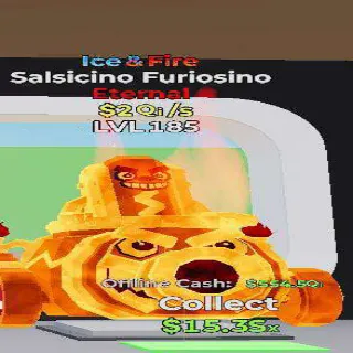 Salsicino Furiosino Ice Fire Steal The Brainrot Fortnite