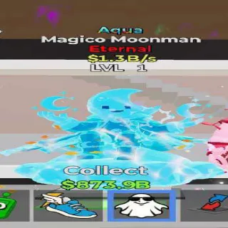 Magico Moonman Aqua Steal The Brainrot Fortnite