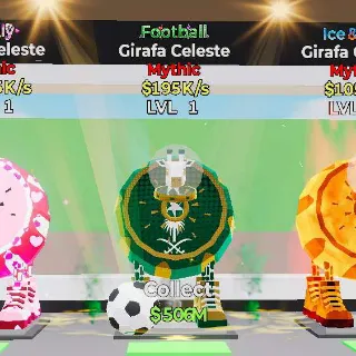 5 Girafas Celestes ( Events Exclusive)