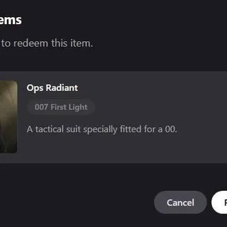 Ops Radiant Outfit Code Global