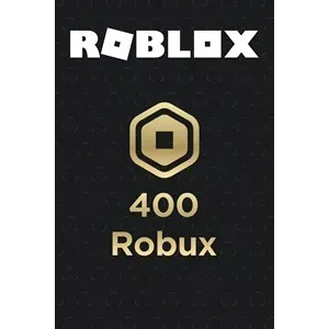 400 Robux Roblox gift card instant delivery
