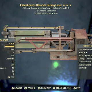 Weapon | Exe2525 Ultra Gat Laser