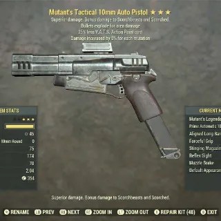 Weapon | Mutants E25 10mm Pistol