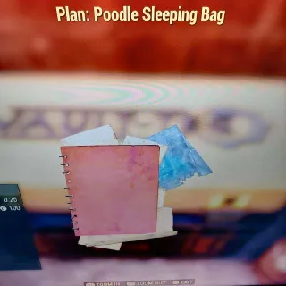 Plan | Poodle Sleeping Bag