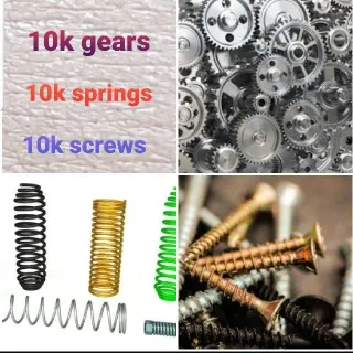 Junk | 10k Screws Springs Gears