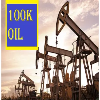 100k Oil. Waste Oil. junk. scrap.