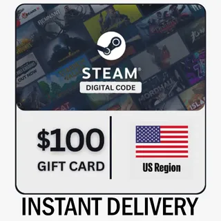 🇺🇸$100.00 STEAM GIFT CARD - INSTANT DELIVERY🇺🇸